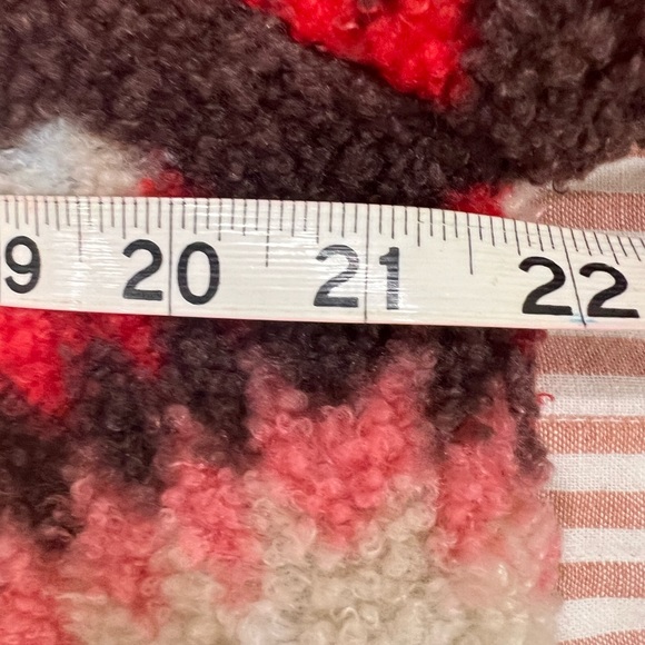 LOFT Sherpa Hoodie Sunburst Size Medium New with Tags - Picture 10 of 11